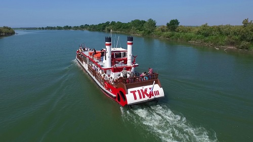 Visite en bateau à bord du Tiki III 